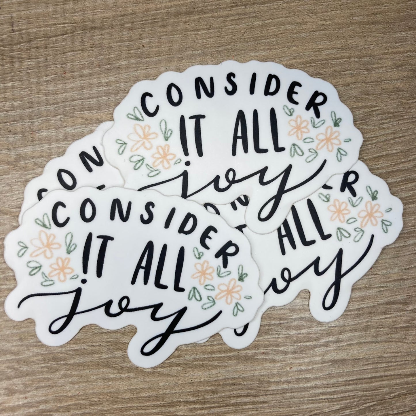 Consider it All Joy Sticker