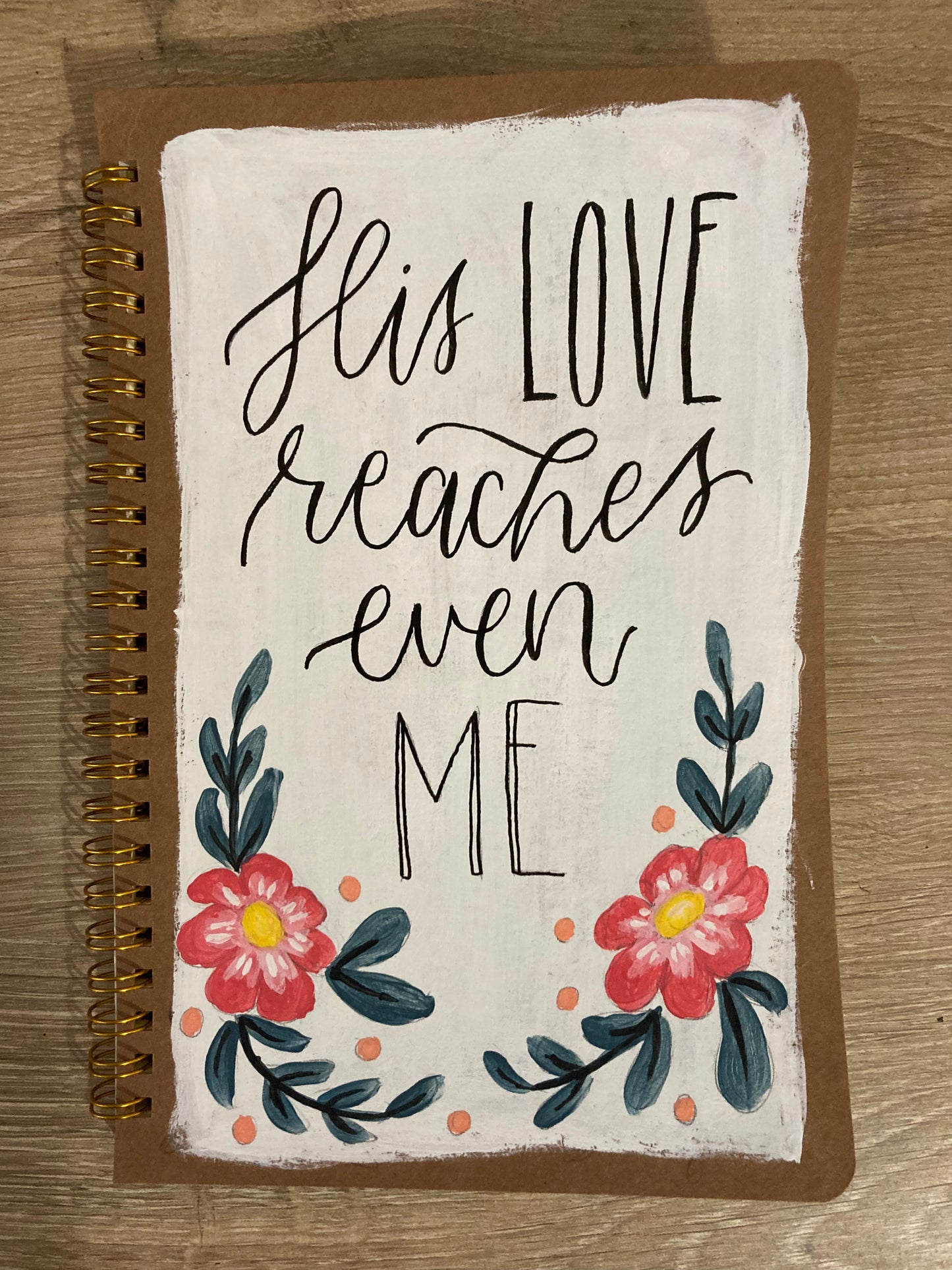 Hand-painted His Love Notebook