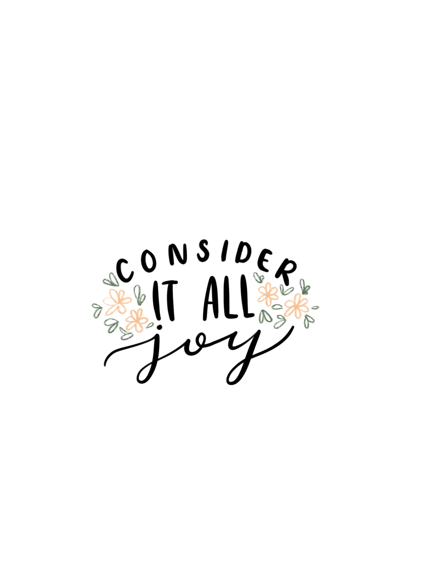 Consider it All Joy Sticker