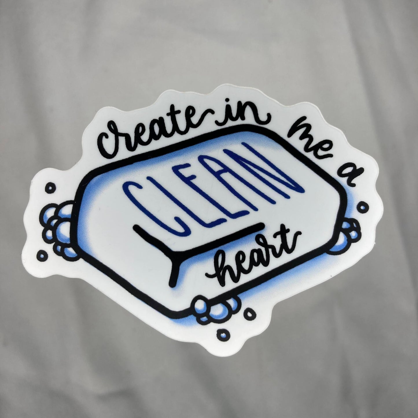 Clean Heart Sticker