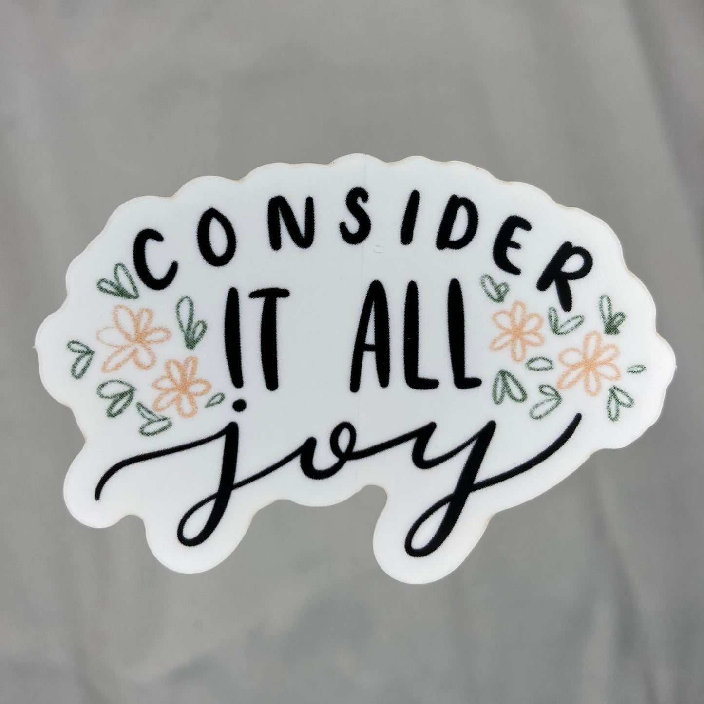 Consider it All Joy Sticker